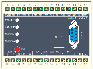 SJD550系列電動機保護控制器端子圖