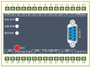 SJD550系列電動機保護控制器端子圖
